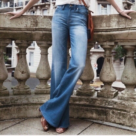 Madewell Denim - Madewell Flea Market Flare Bell Bottom Jeans Sz 24
